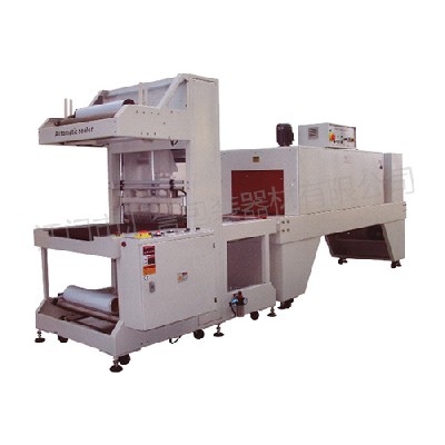 Hy-6030az + hy-6040e automatic direct feeding sleeve sealing and cutting shrink packaging machine
